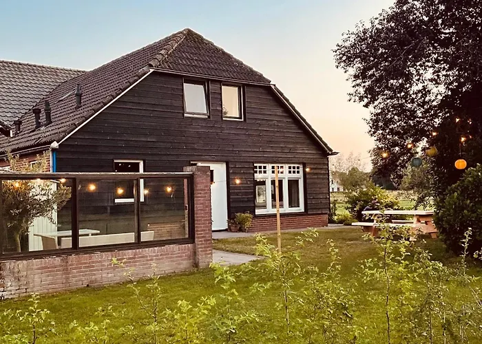 Koggel&Cottage -sfeervolle cottage met houtkachel&fiets oplaadpunt